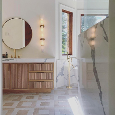 Luxury Interior Design in Johnson City TN | JWK Design 7 Bathroom Remodel in Johnson City by JWK Design